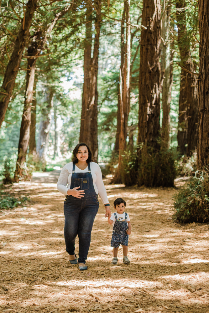 maternity photos in Golden Gate Park