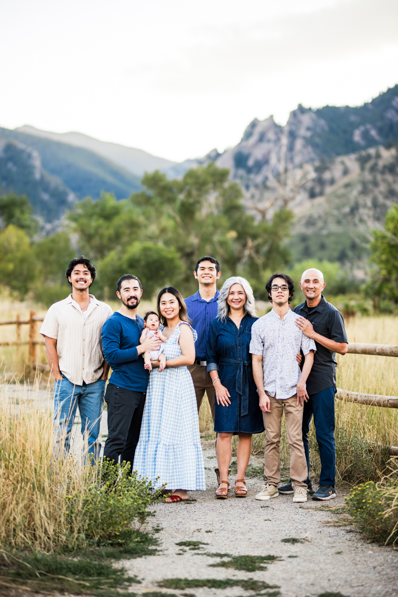 Family Photo near Boulder CO